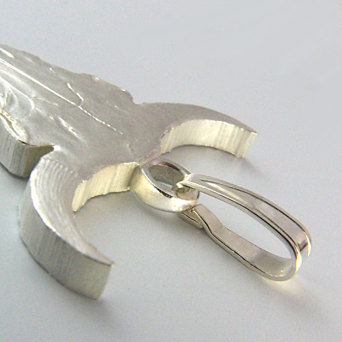 Detailbild Silberanhänger Kanada Dollar Büffelkopf